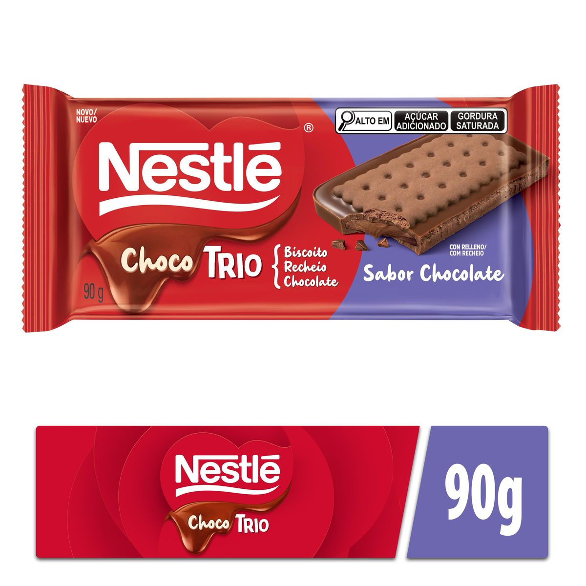 Chocotrio Nestlé Chocolate 90g