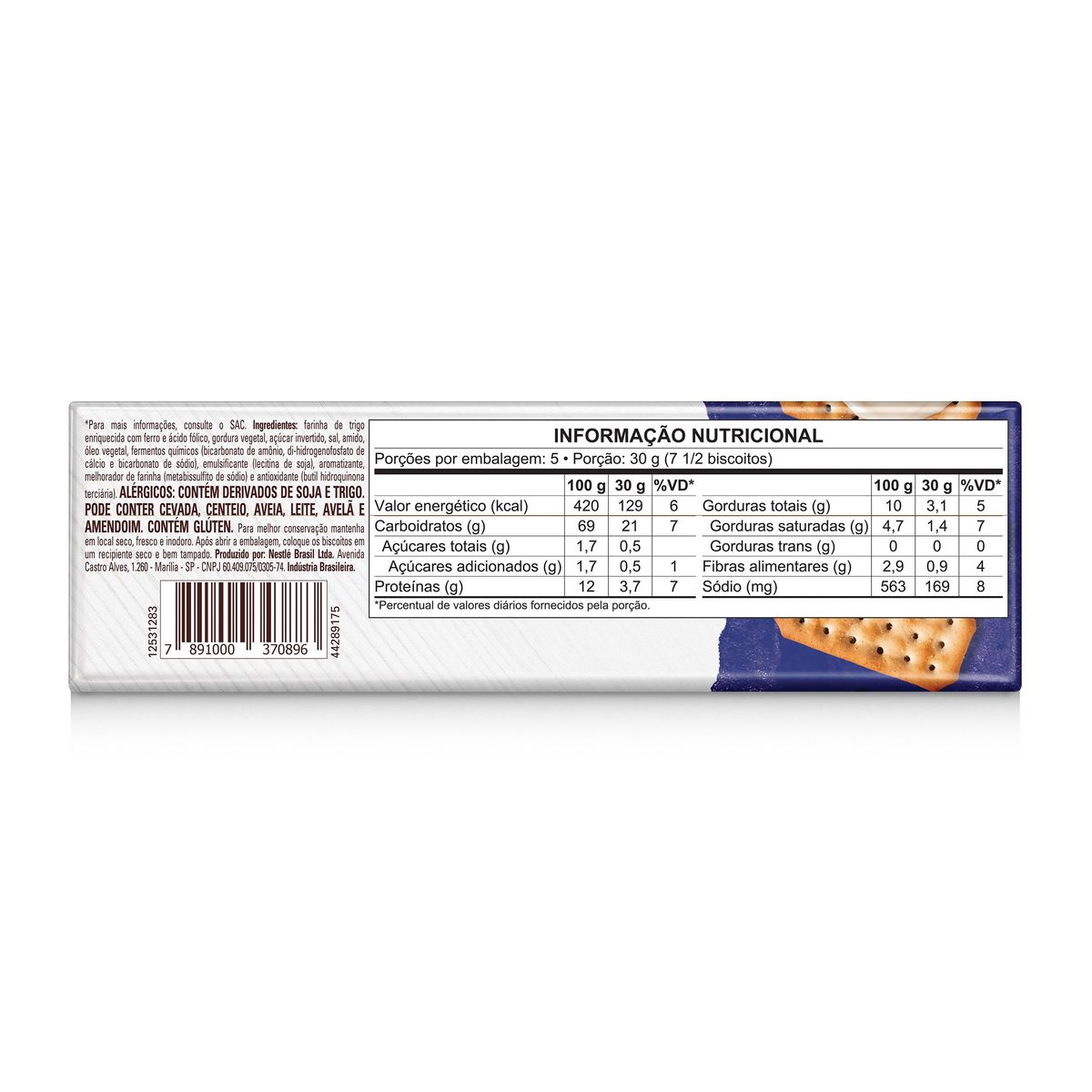 Biscoito Cream Cracker Tostines 150g image number 1