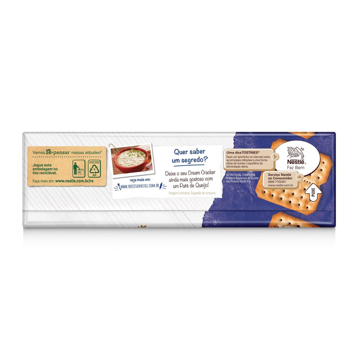 Biscoito Cream Cracker Tostines 150g image number 2